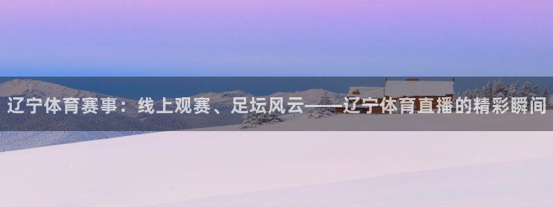 9255tv直播nba在线观看：辽宁体育赛事：线上观赛、足坛风云——辽宁体育直播的精彩瞬间